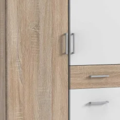 Schlafzimmerschrank mit drei Schubladen & zwei Türen - Coros