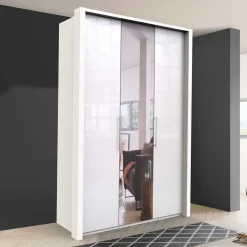 Schlafzimmerschrank mit Falttür & Tür - Dolienca