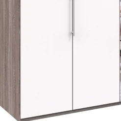 Schlafzimmerschrank mit Metallgriffen - Tivierto I