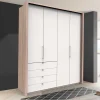Schlafzimmerschrank mit vier Schubladen Soft Close - Vaclyn