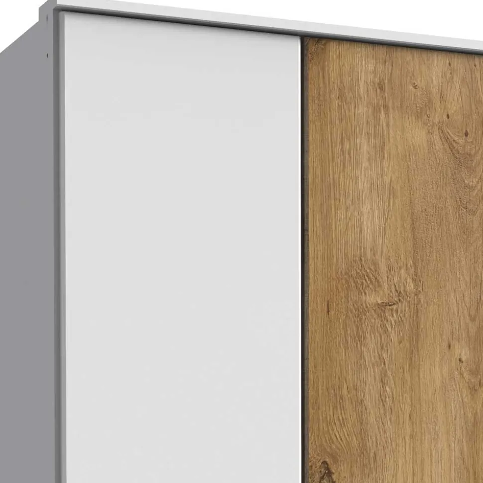 Schlafzimmerschrank 4-türig & drei Schubladen - Calassina