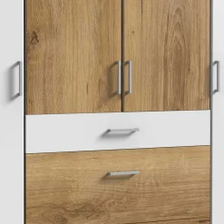 Schlafzimmerschrank 4-türig & drei Schubladen - Calassina