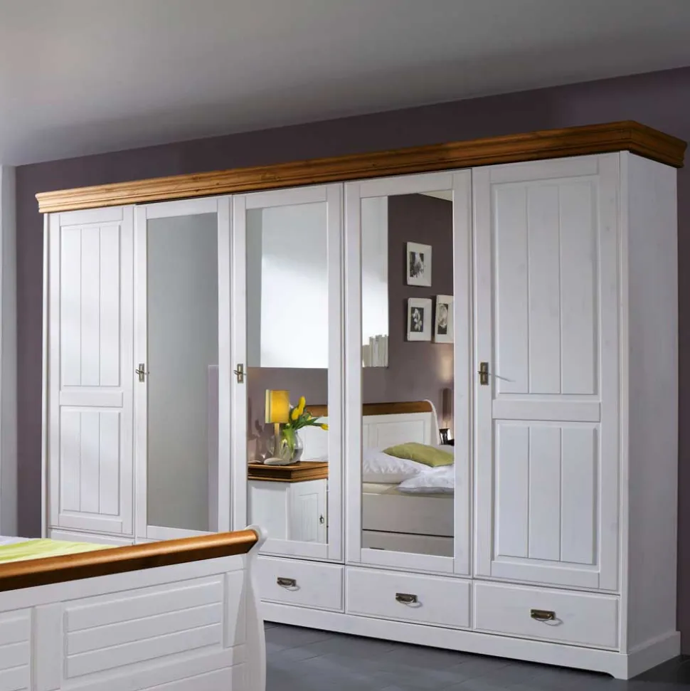 Schlafzimmerset Sicilianu im Landhausstil (vierteilig)