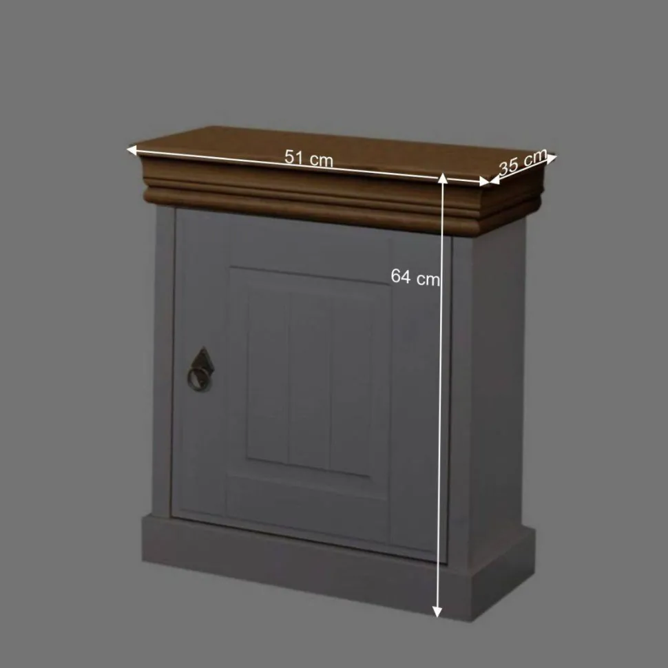 Schlafzimmerset Sicilianu im Landhausstil (vierteilig)