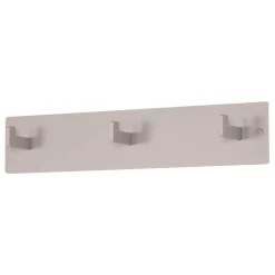 Schlichte Garderobenleiste mit 3 Kleiderhaken - Borad