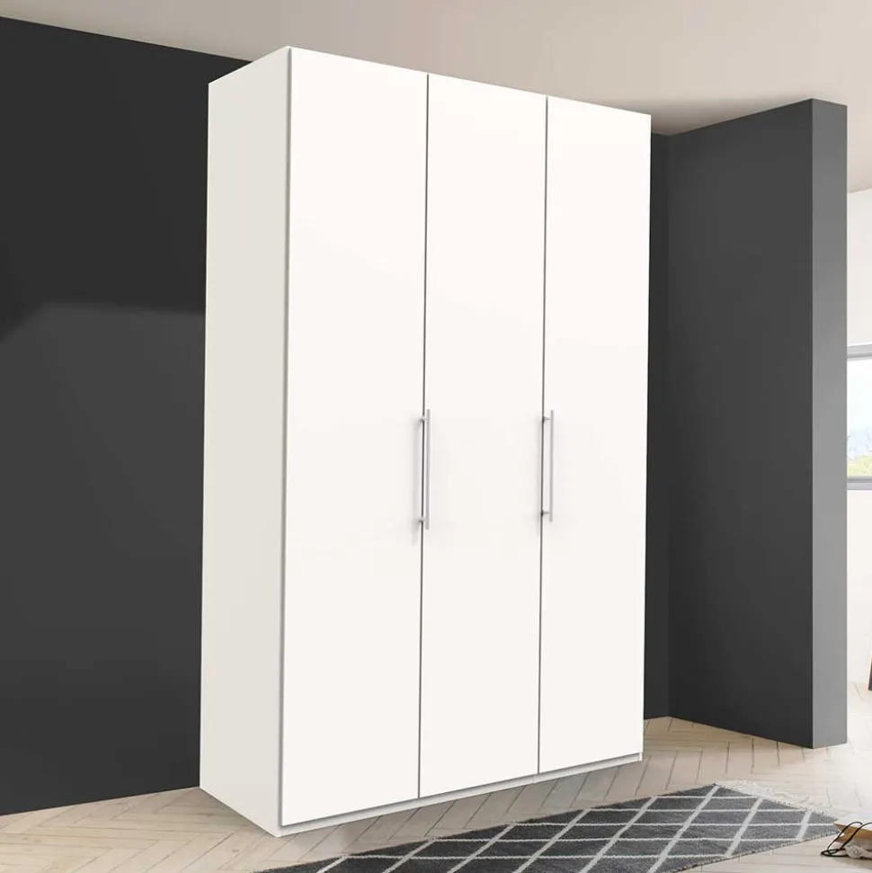 Schlichter Schlafzimmerschrank in Weiß - Donpiave