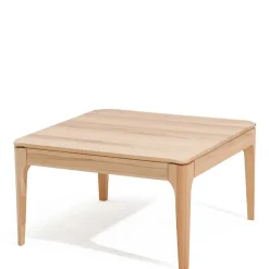 Schlichter Wohnzimmer Sofatisch aus Holz Natur - Berucas