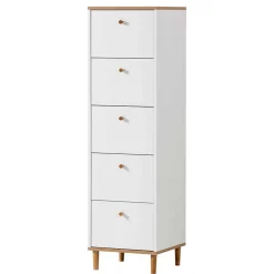 Schmale Kommode mit fünf Schubladen - Ambreros