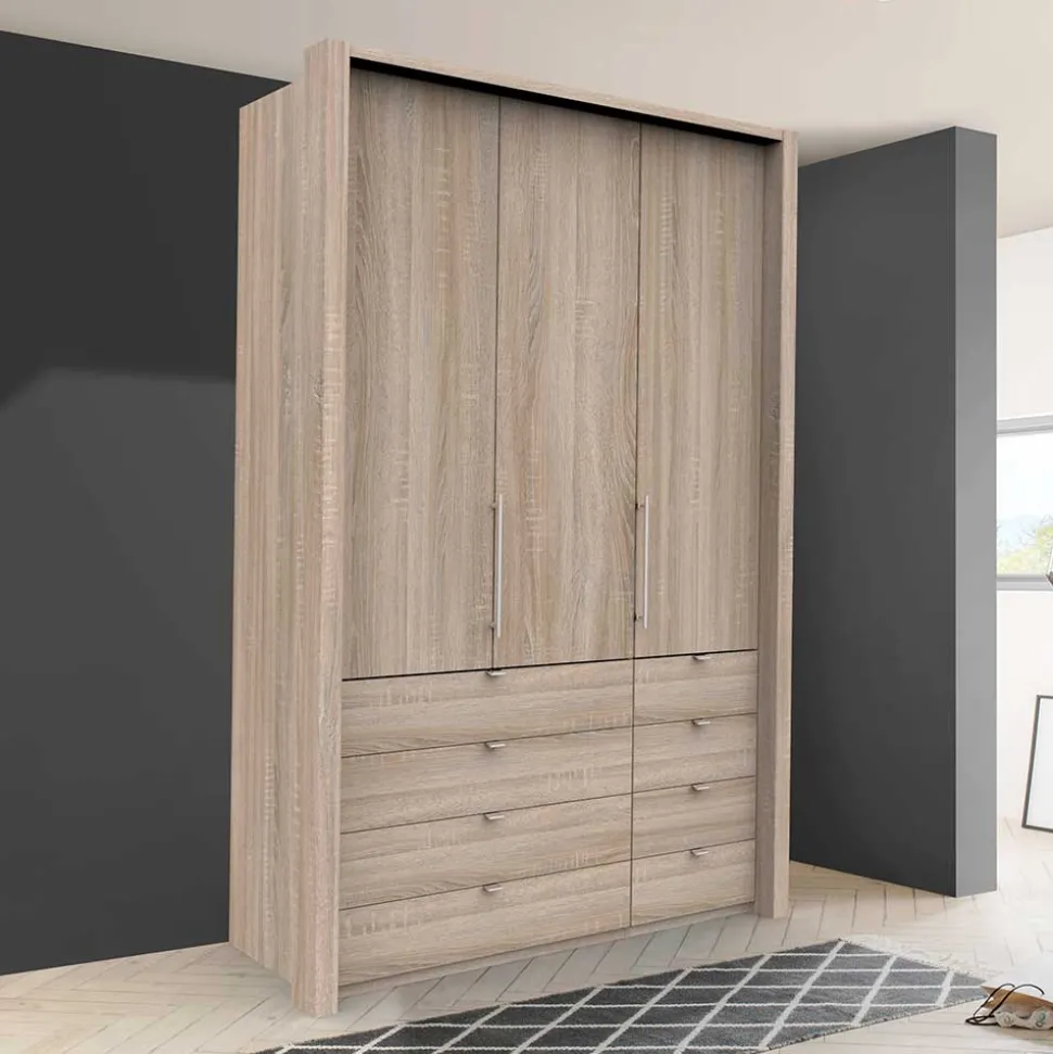 Schmaler Kleiderschrank mit acht Schubladen - Zayun