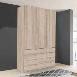 Schmaler Kleiderschrank mit acht Schubladen - Zayun