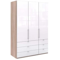 Schmaler Schlafzimmerschrank mit 6 Schubladen - Bosays