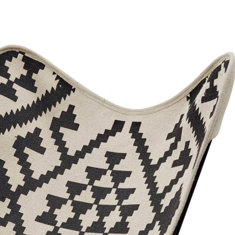 Schmetterlingsstuhl Lounge Stuhl im Ethno Style - Lorkin