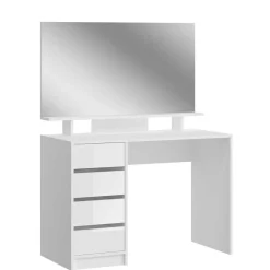 Schminktisch mit Spiegel & Ablage - Evyla