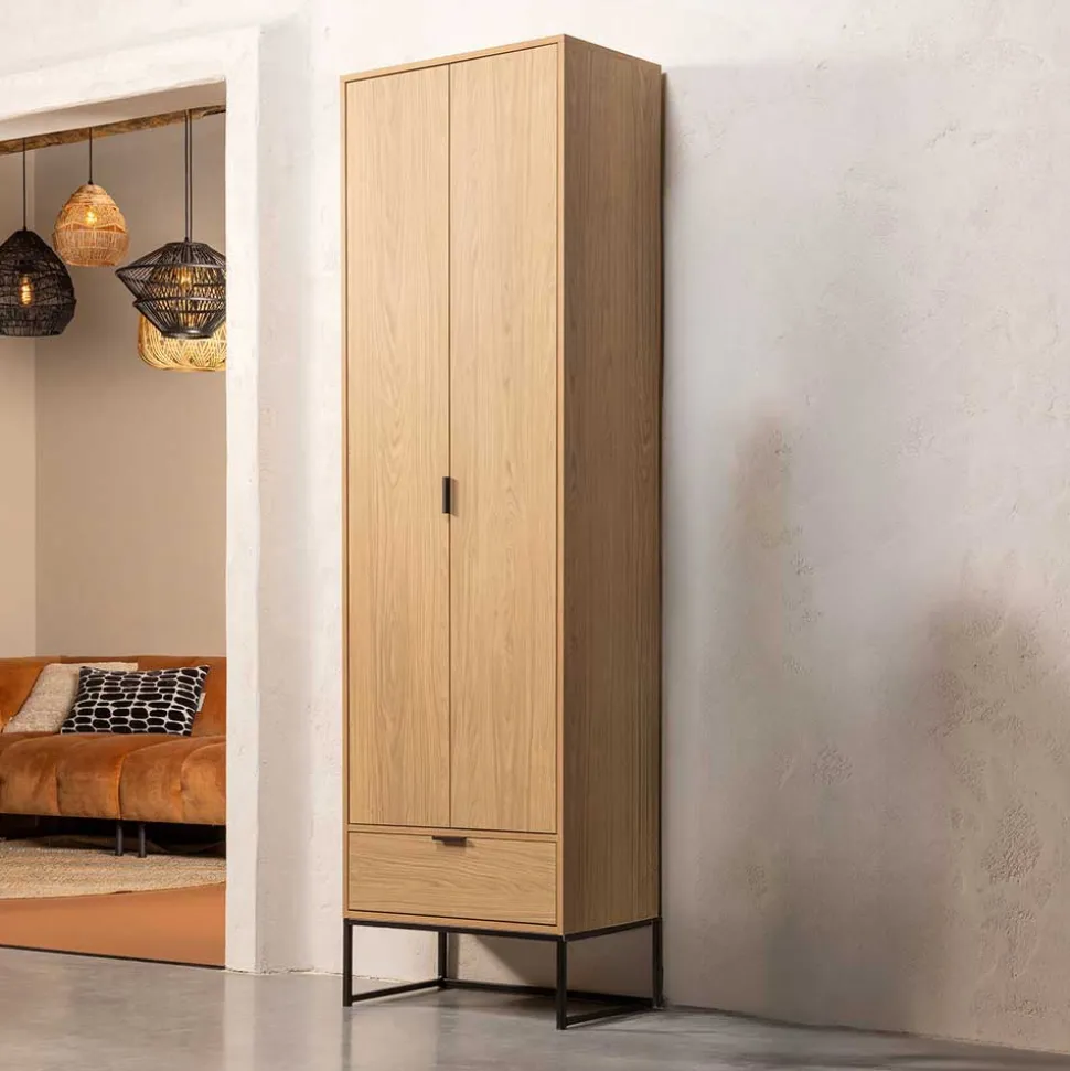 Schrank in Eiche Natur Dekor - Ariadelco