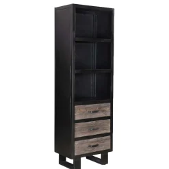 Schrank mit drei Schubladen & drei Fächern - Vebugran