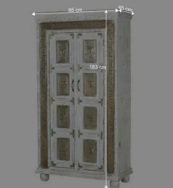 Schrank mit Elefanten und Ornamenten - Sevenzina