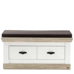 Schrank mit Spiegeltür & Garderobe - Nedita (dreiteilig)