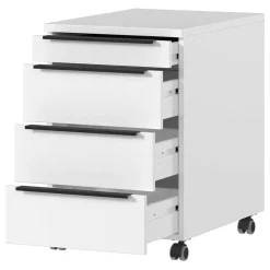 Schreibtisch & Rollcontainer Set - Sparkle (zweiteilig)