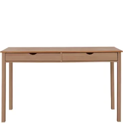 Schreibtisch aus Kiefer Massivholz gebeizt & geölt - Saracan