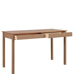 Schreibtisch aus Kiefer Massivholz gebeizt & geölt - Saracan