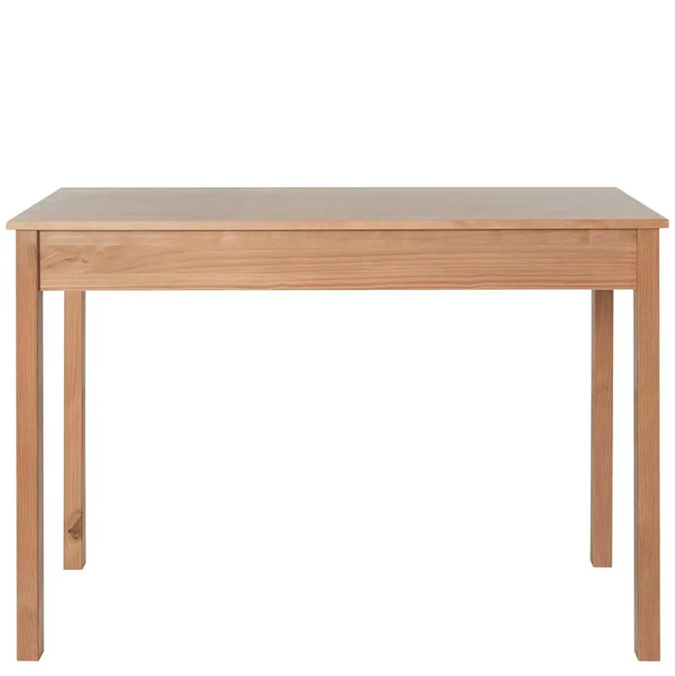 Schreibtisch aus Kiefer Massivholz gebeizt & geölt - Saracan