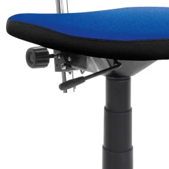 Schreibtisch Drehstuhl in Blau & Schwarz - Halfa