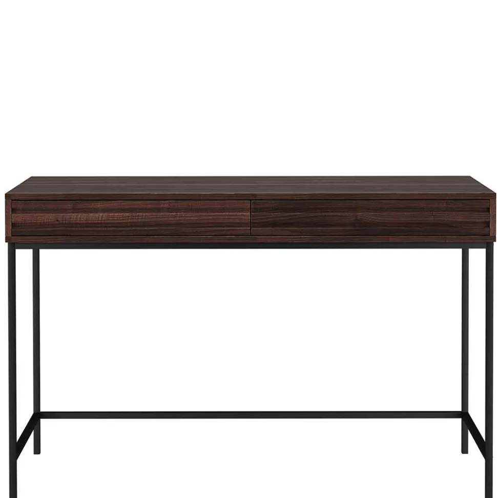 Schreibtisch in Walnuss Holzoptik - Teleska