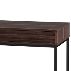 Schreibtisch in Walnuss Holzoptik - Teleska