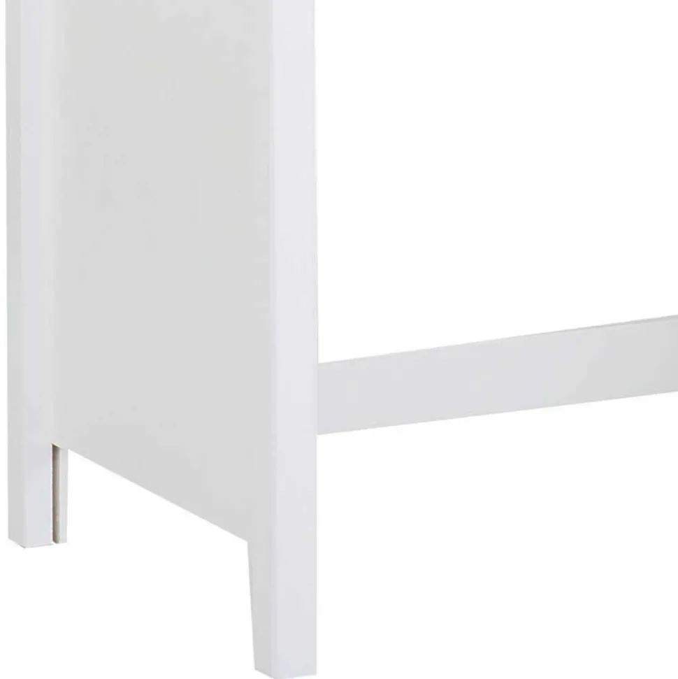 Schreibtisch in Weiß mit Grau - Car