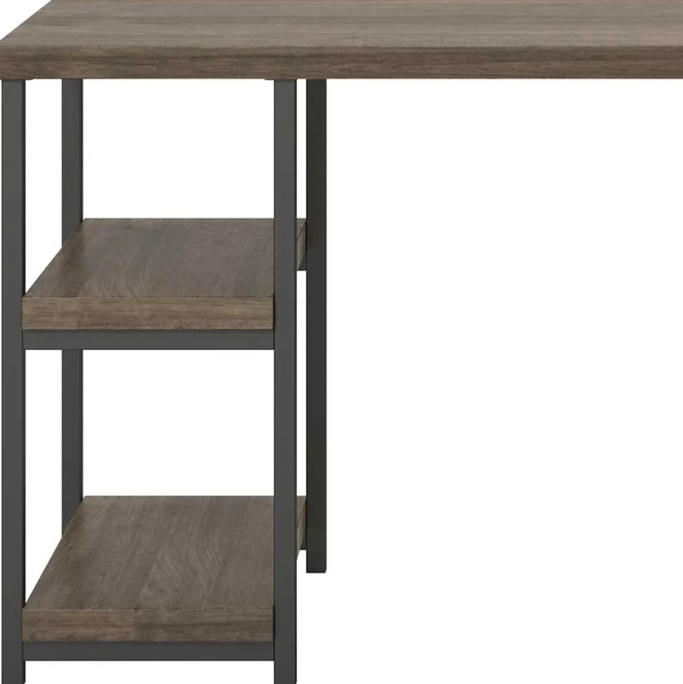 Schreibtisch mit vier offenen Fächern - Olavio