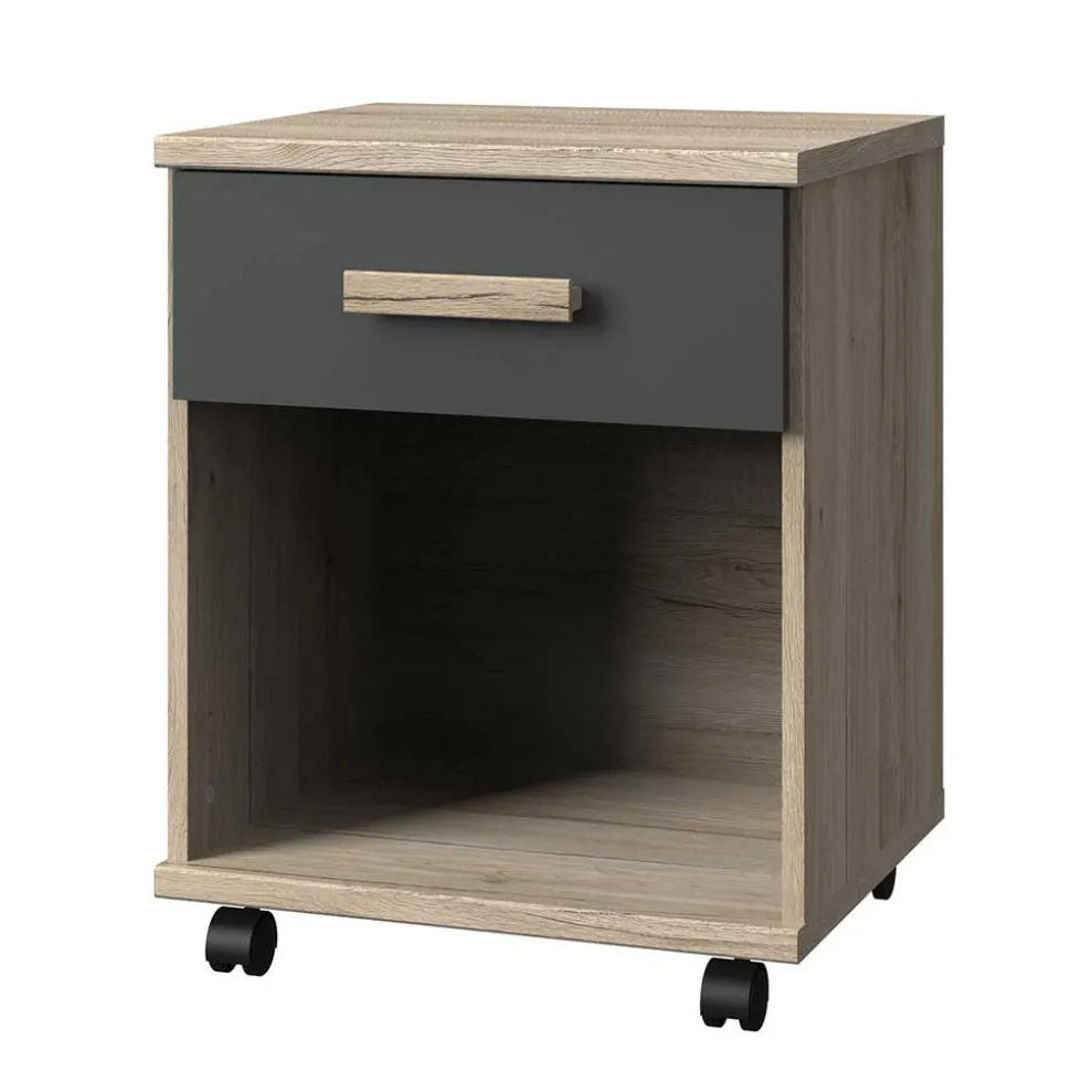 Schreibtisch Rollcontainer mit einer Schublade - Jilamenda