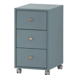 Schreibtisch Rollcontainer in Petrol - Baiamare