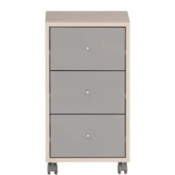 Schreibtisch-Container auf weichen Kunststoffrollen - Lakes