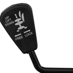 Schreibtischsessel in Weiß Kunstleder - Krispan