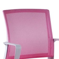 Schreibtischstuhl mit Armlehnen in Pink - Bow