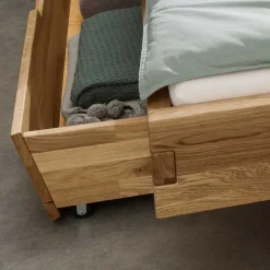 Schubkastenbett auf Schwebesockel - Aryvano