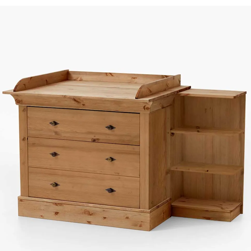 Schubladen Kommode optional mit Wickelaufsatz - Piatra