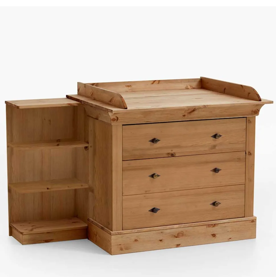 Schubladen Kommode optional mit Wickelaufsatz - Piatra