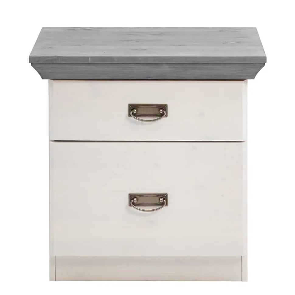 Schubladen Nachtschrank zweifarbig - Mirandesca