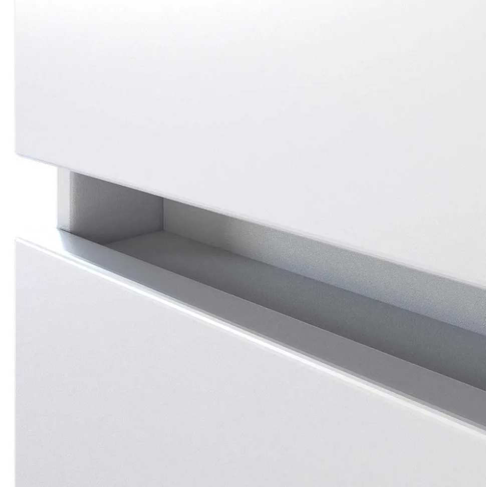 Schubladen Waschkonsole mit Aufsatz-Becken - Misbonas