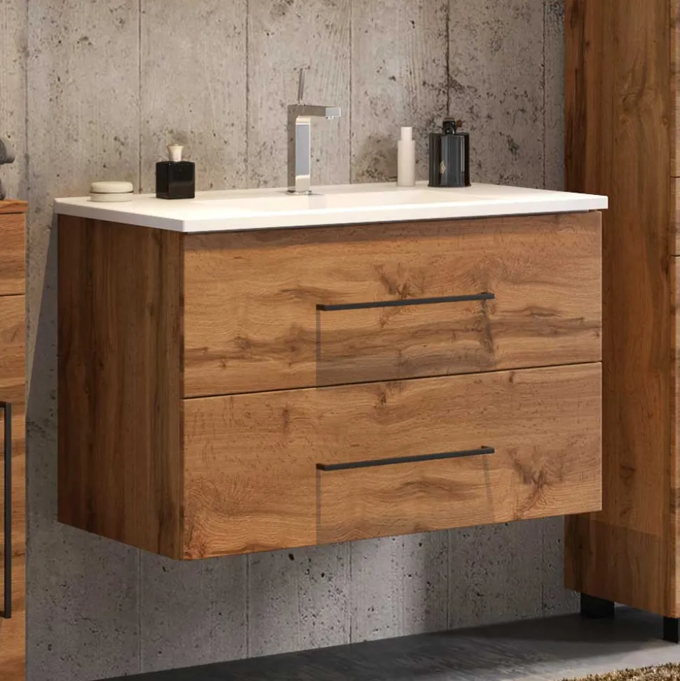Schubladen Waschtisch in Wildeiche - Acrosia