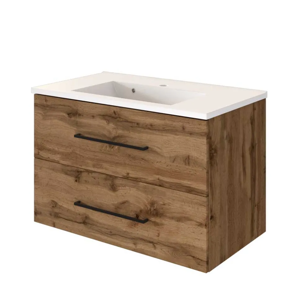 Schubladen Waschtisch in Wildeiche - Acrosia