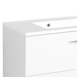 Schubladen Waschtisch in Weiß - Lartemo