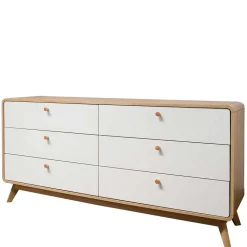 6-Schubladen-Kommode im Scandi Chic - Jendren