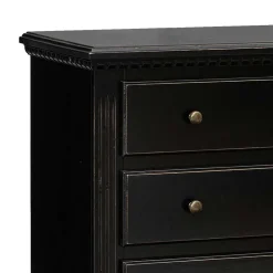Schubladenkommode Mamaia in Schwarz