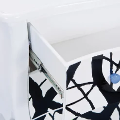 Schubladenkommode Rodrico in Weiß