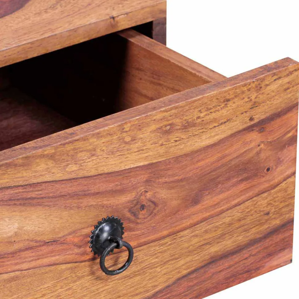 Schubladen-Nachttisch Hoslo quadratisch 40x40cm