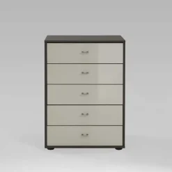 Schubladenschränkchen Jaharas in Magnolie und Braun