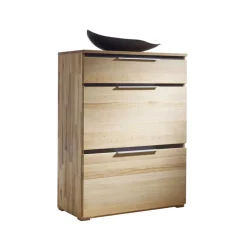 Schuh Klappenschrank Leyrina aus Kernbuche massiv geölt