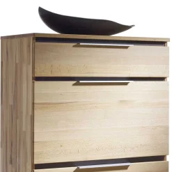 Schuh Klappenschrank Leyrina aus Kernbuche massiv geölt